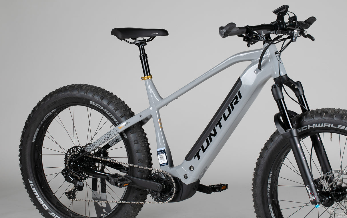 Tunturi E-Max Ebf600 - käytetty sähköpyörä 180-190 cm ajajalle