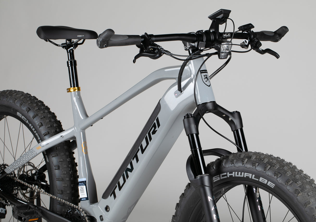 Tunturi E-Max Ebf600 - käytetty sähköpyörä 180-190 cm ajajalle
