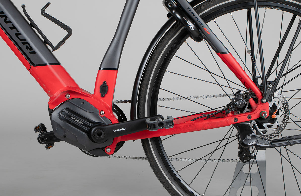 Tunturi E-hybrid Di2 - käytetty sähköpyörä 180-190 cm ajajalle
