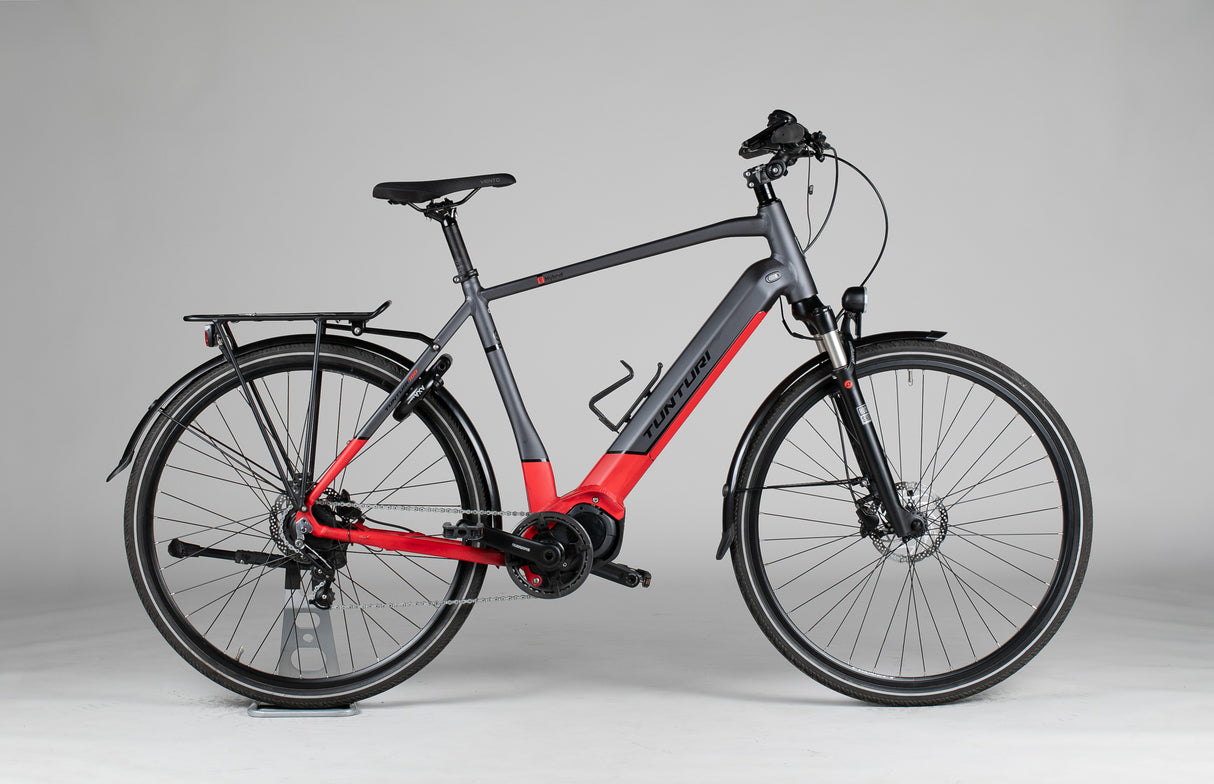 Tunturi E-hybrid Di2 - käytetty sähköpyörä 180-190 cm ajajalle