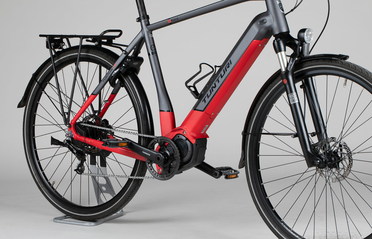 Tunturi E-hybrid Di2 - käytetty sähköpyörä 180-190 cm ajajalle