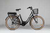 Helkama e-Aino 7sp 26” - käytetty sähköpyörä 155-180 cm ajajalle