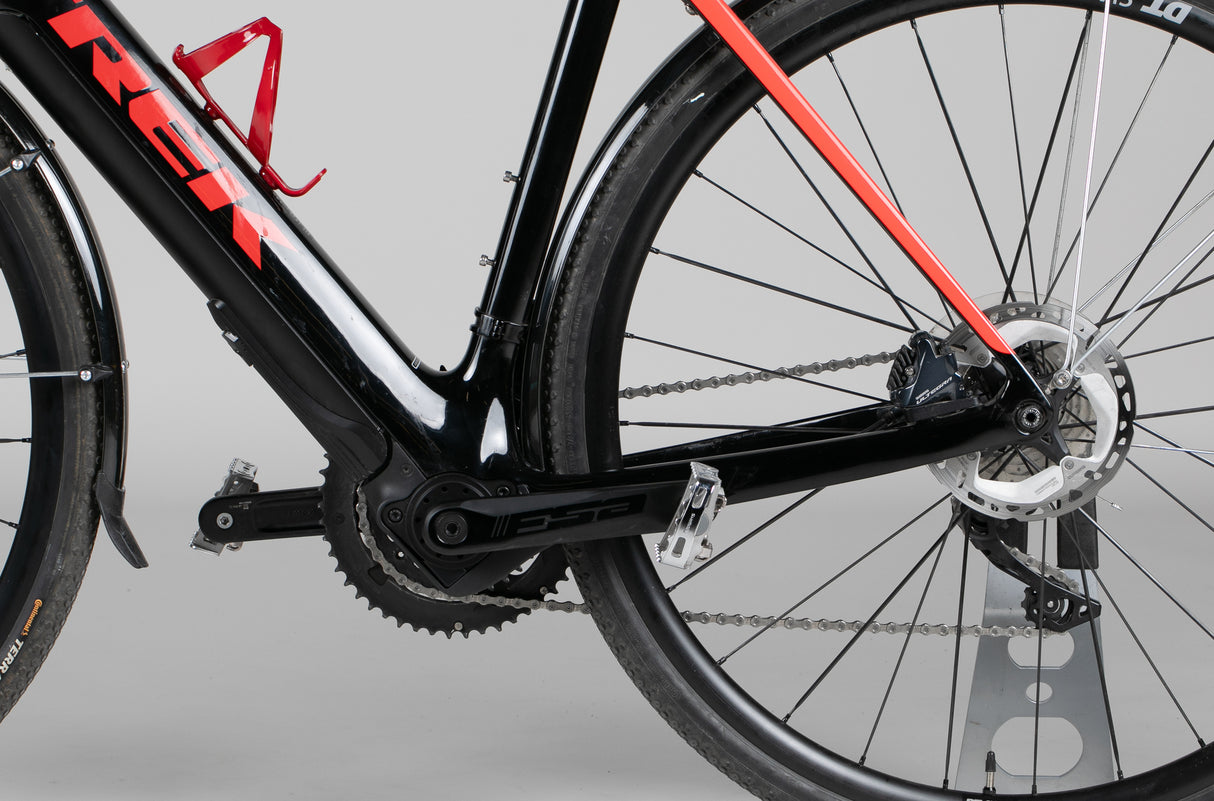 Trek Domane  Lt - käytetty sähköpyörä 178-185 cm ajajalle
