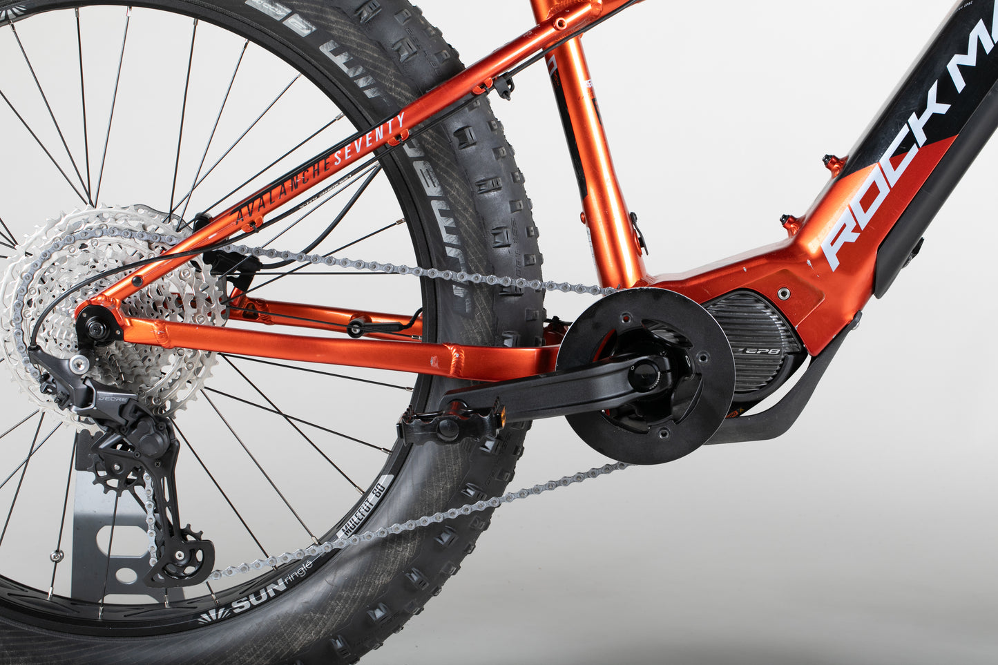 Rock Machine Avalanche E70 - käytetty sähköpyörä 170-185 cm ajajalle