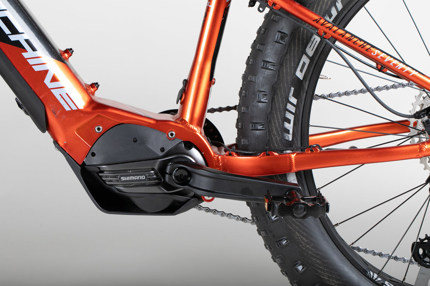 Rock Machine Avalanche E70 - käytetty sähköpyörä 170-185 cm ajajalle