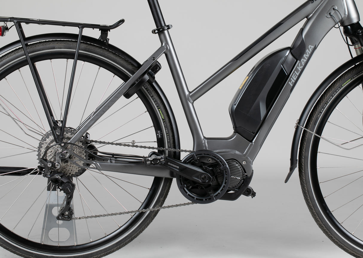 Helkama SE11 11sp 28” - käytetty sähköpyörä 150-170 cm ajajalle