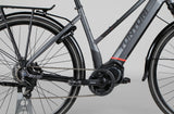 Tunturi E-Hybrid Di2 - käytetty sähköpyörä 155-167 cm ajajalle