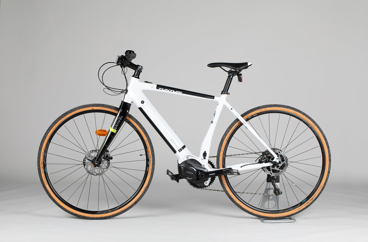 Tunturi E-Gravel - käytetty sähköpyörä 165-180 cm ajajalle