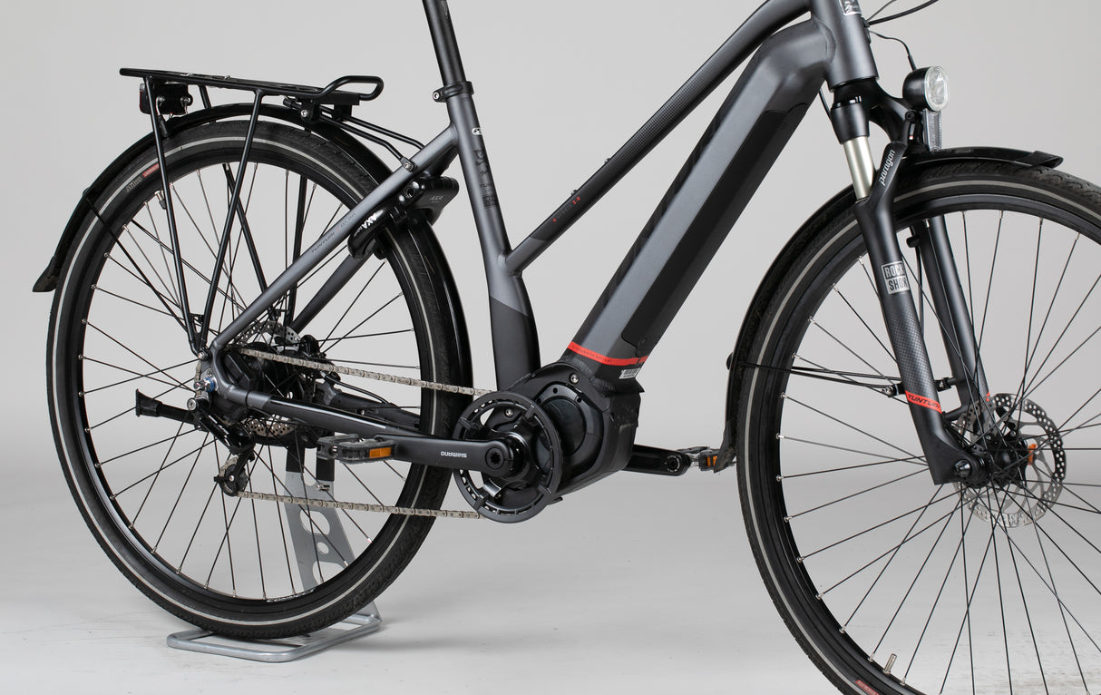 Tunturi E-Hybrid Di2 - käytetty sähköpyörä 155-167 cm ajajalle