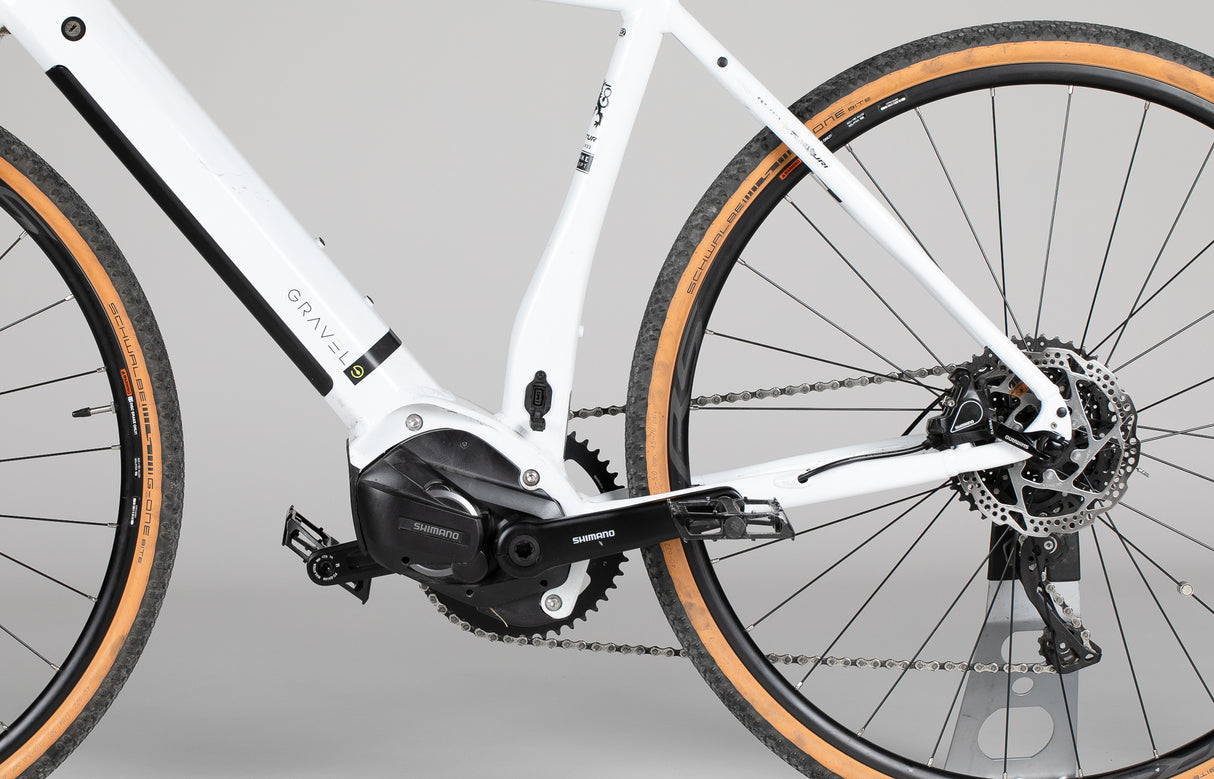 Tunturi E-Gravel - käytetty sähköpyörä 165-180 cm ajajalle