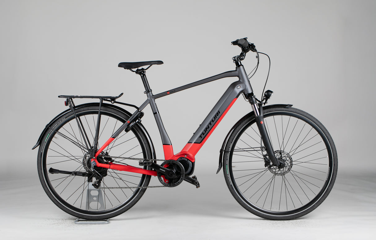 Tunturi E-Hybrid Di2 - käytetty sähköpyörä 170-180 cm ajajalle