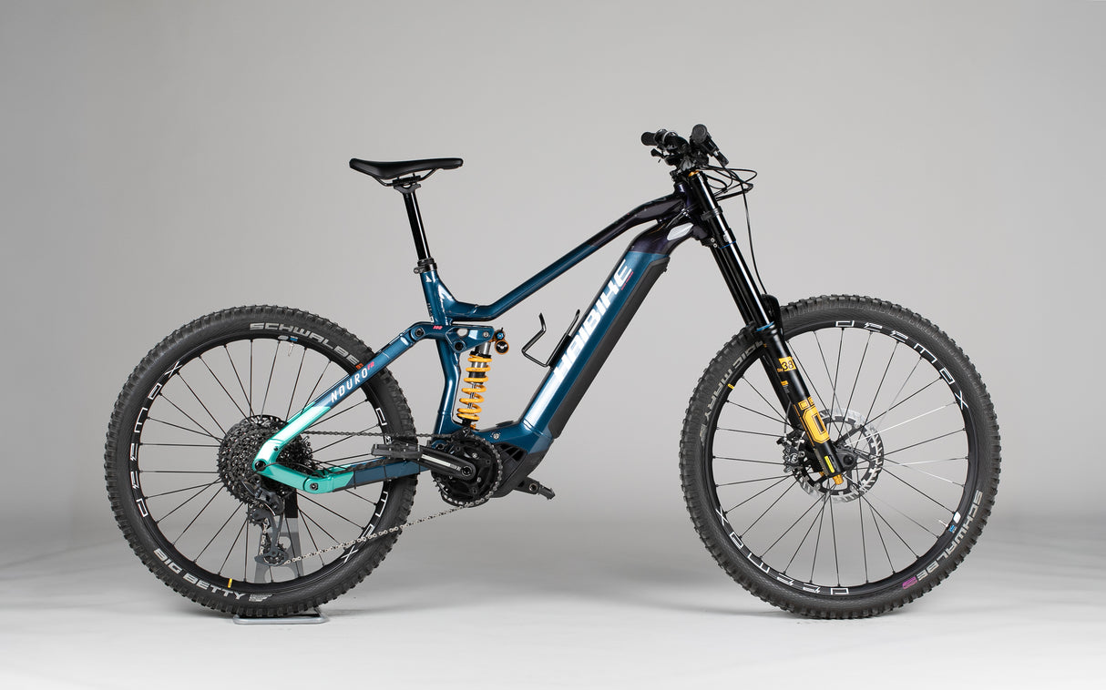 Haibike Nduro 8 Freeride - käytetty sähköpyörä 178-189 cm ajajalle