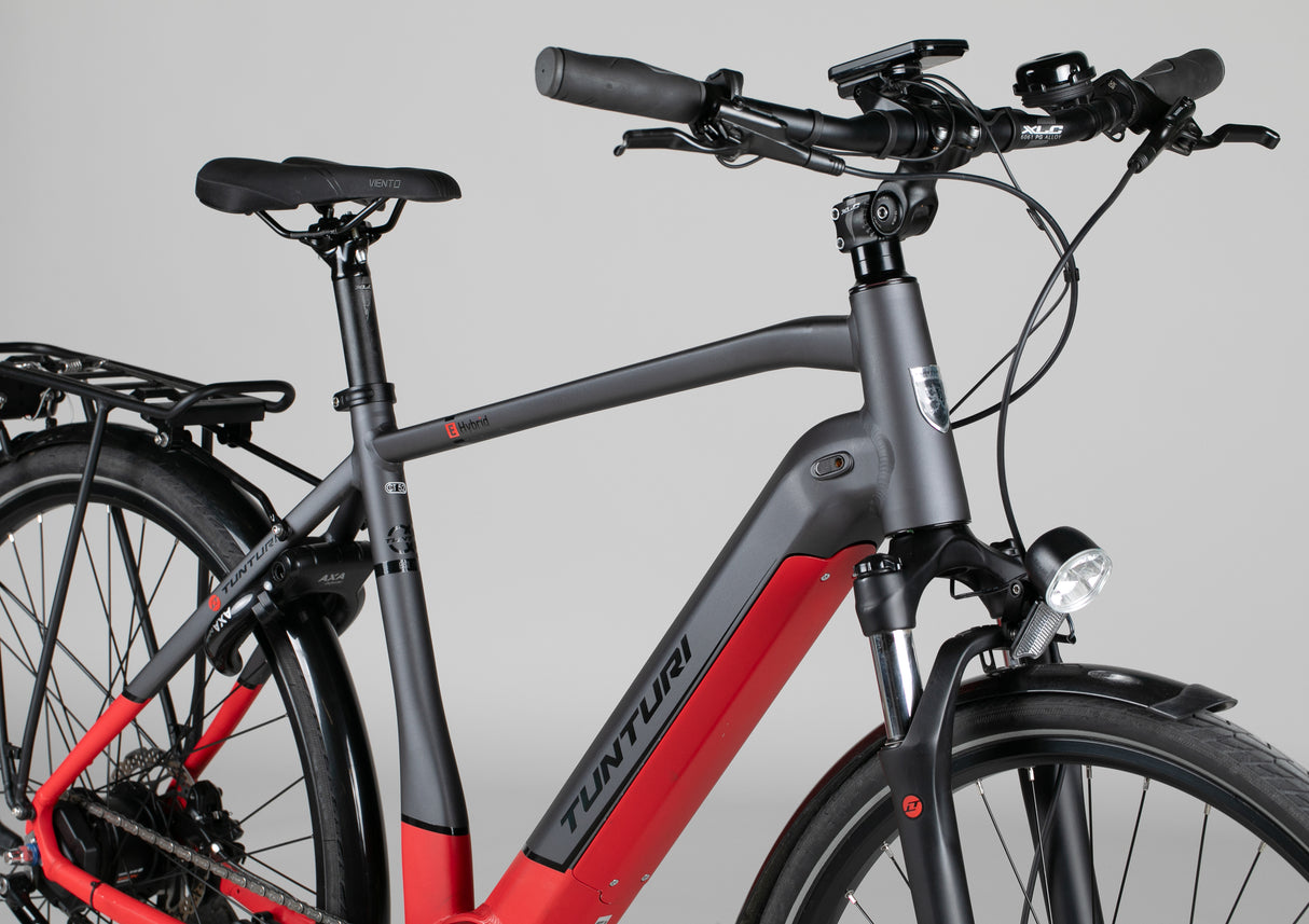 Tunturi E-Hybrid Di2 - käytetty sähköpyörä 170-180 cm ajajalle