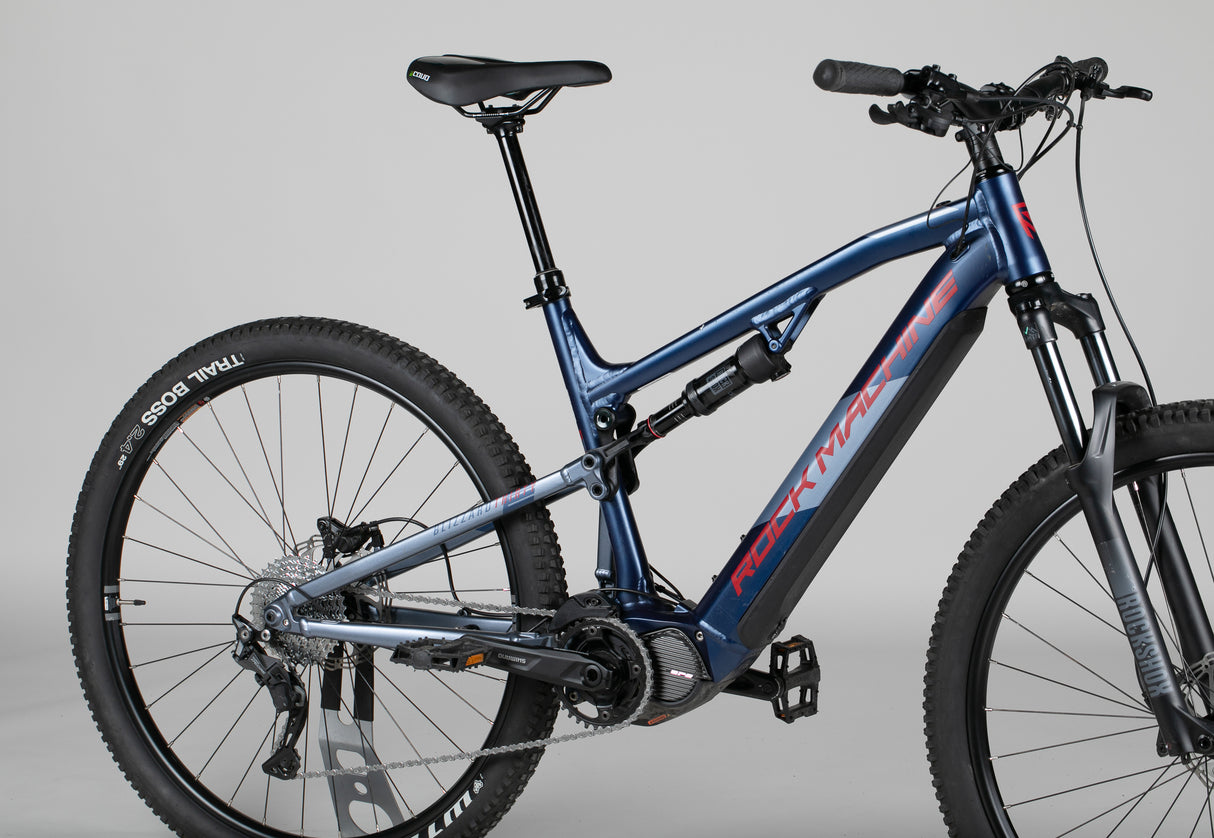 Rock Machine Blizzard E30-29 - käytetty sähköpyörä 178-188 cm ajajalle