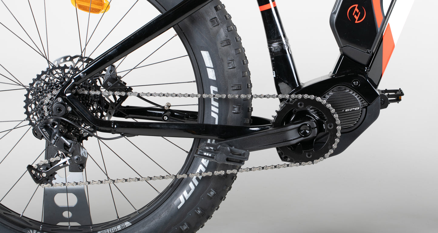 TUNTURI Emax ME - käytetty sähköpyörä 158–170 cm ajajalle