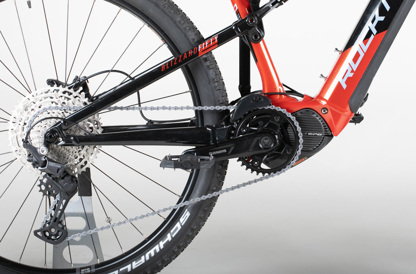 Rock Machine Blizzard Int e50 - käytetty sähköpyörä 155-165 cm ajajalle