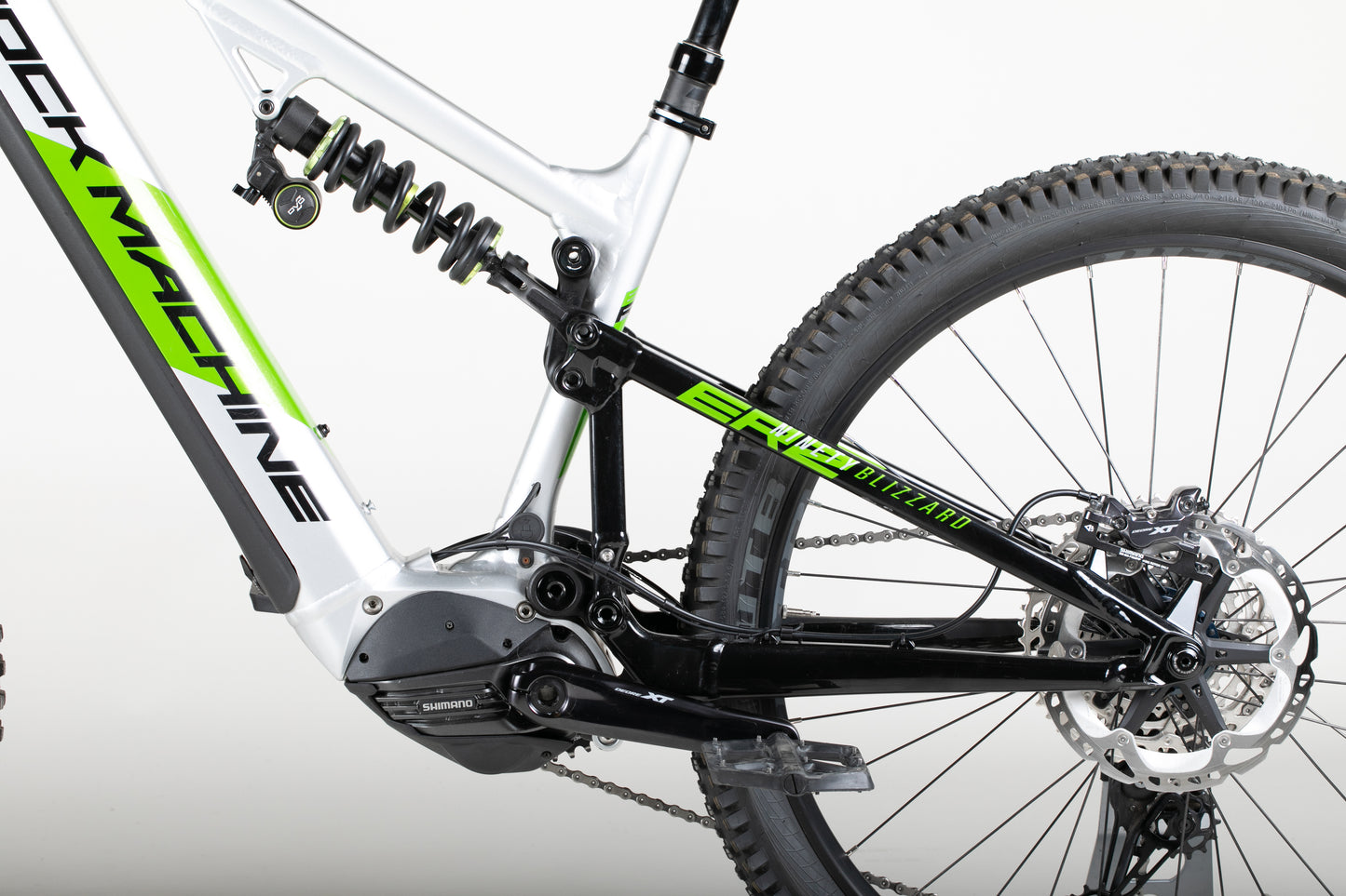 Rock Machine Blizzard INT - käytetty sähköpyörä 165–180 cm ajajalle