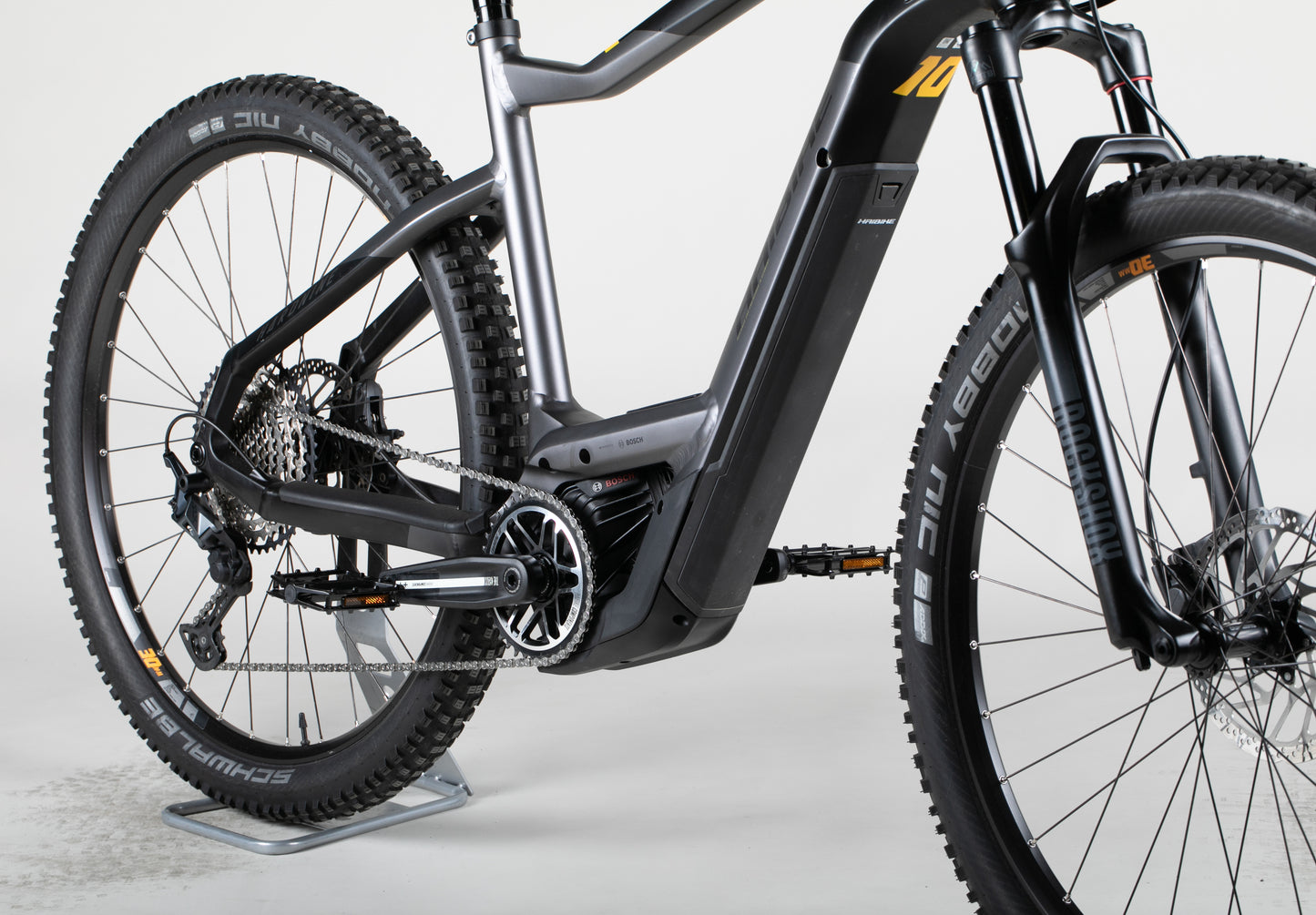 Haibike Hardnine 10 - käytetty sähköpyörä 177-188 cm ajajalle