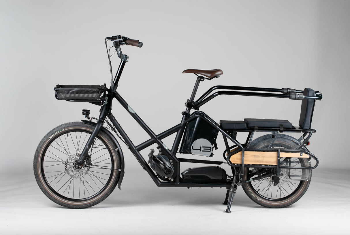 Bike43 Longtail - käytetty sähköpyörä 150-200 cm ajajalle