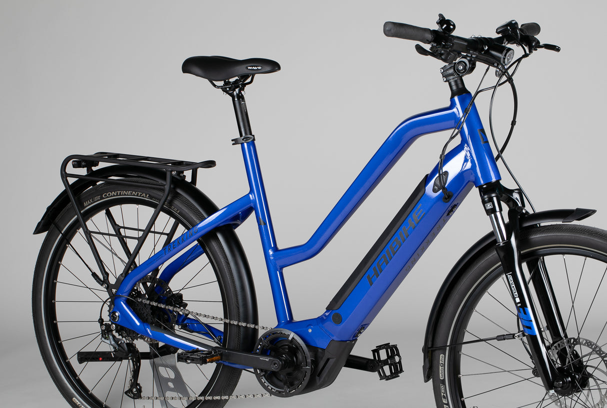 Haibike Trekking 4 Mid - käytetty sähköpyörä 186-199 cm ajajalle