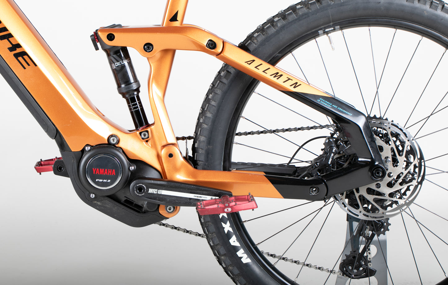 Haibike Allmtn CF 6 - käytetty sähköpyörä 186–199 cm ajajalle