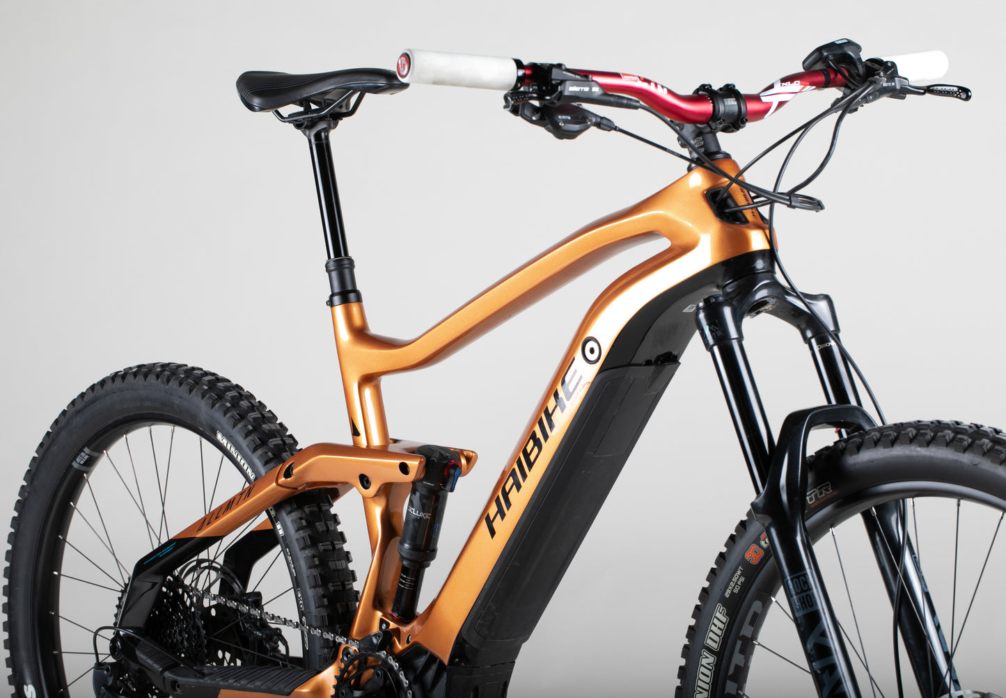 Haibike Allmtn CF 6 - käytetty sähköpyörä 186–199 cm ajajalle