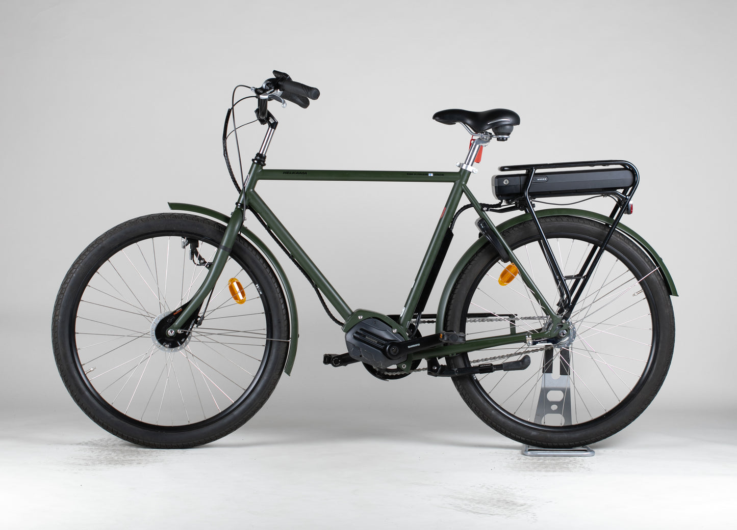 Helkama e-Jääkäri - käytetty sähköpyörä 175-195 cm ajajalle