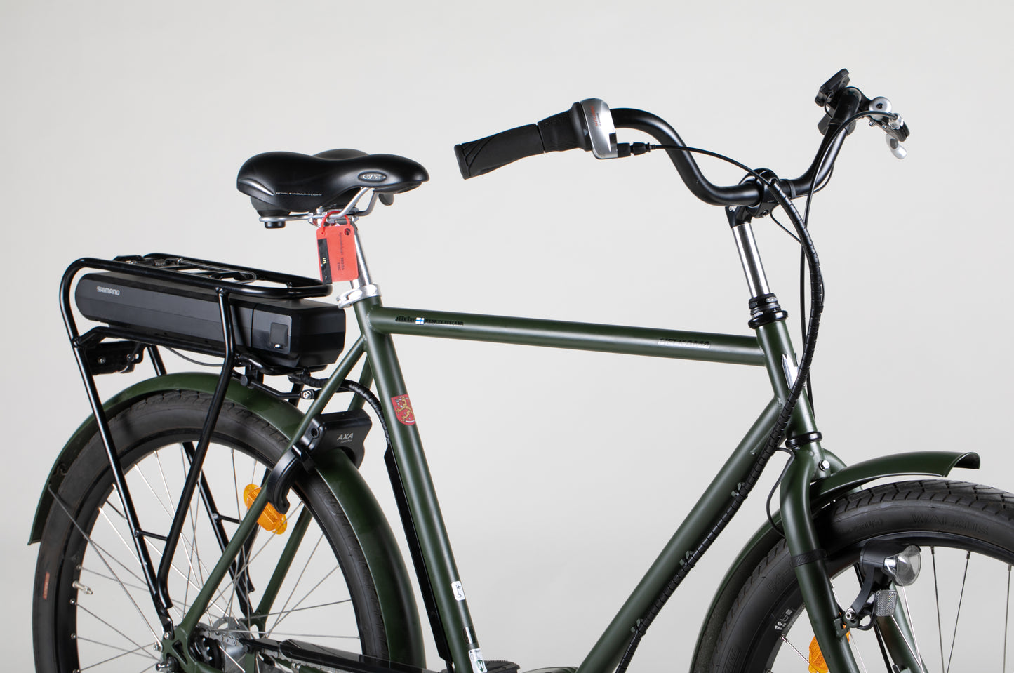 Helkama e-Jääkäri - käytetty sähköpyörä 175-195 cm ajajalle