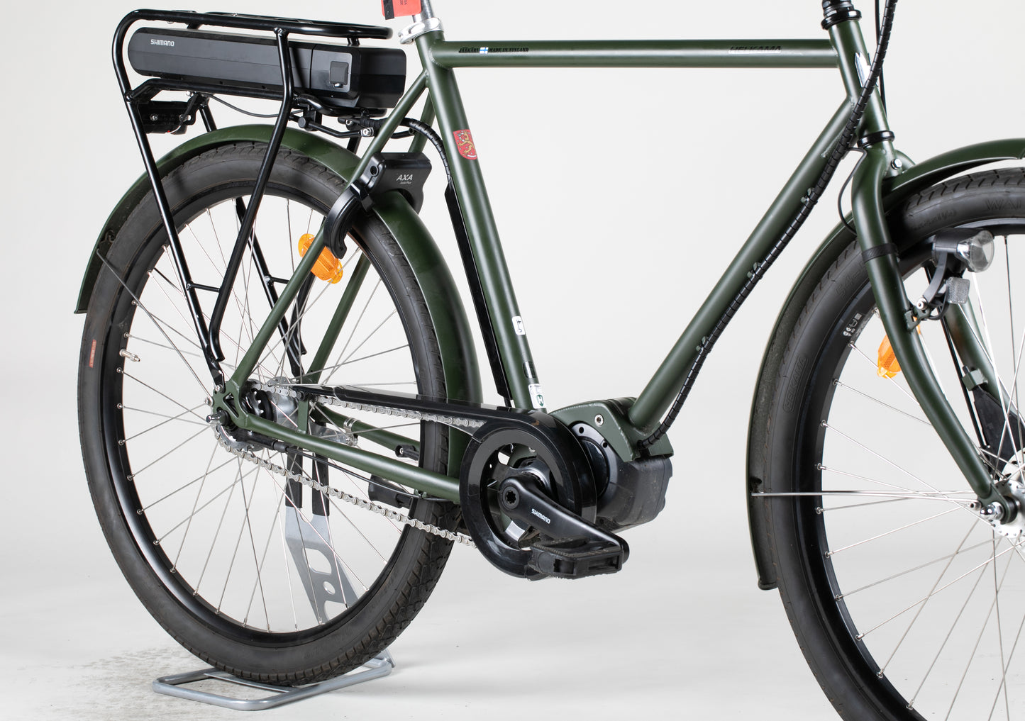 Helkama e-Jääkäri - käytetty sähköpyörä 175-195 cm ajajalle