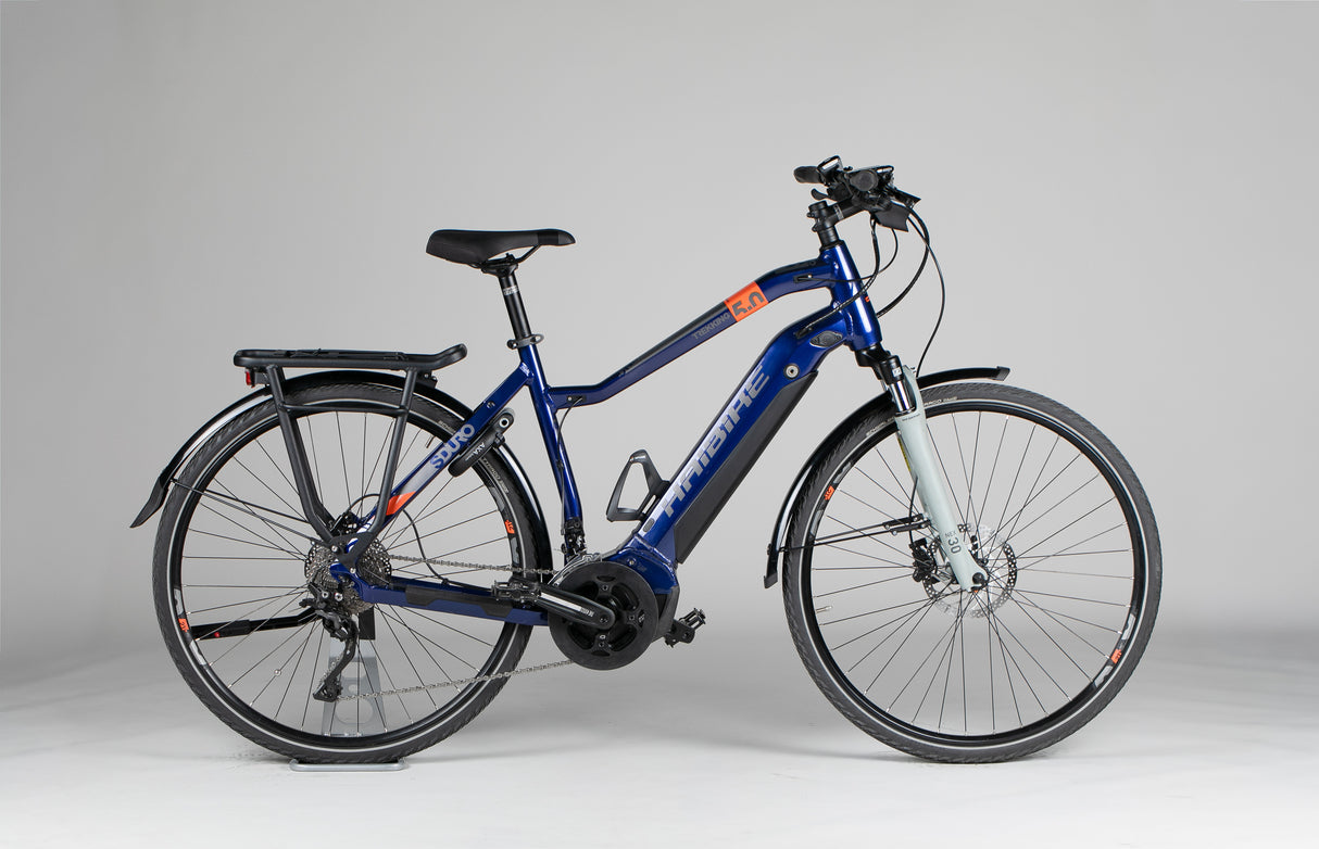 Haibike Sduro Trekking 5.0 FE - käytetty sähköpyörä 176-188 cm ajajalle