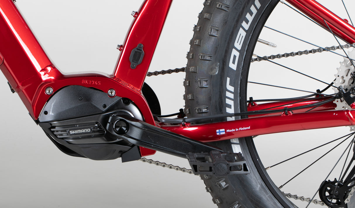 Helkama FE12 - käytetty sähköfatbike 160-180 cm ajajalle