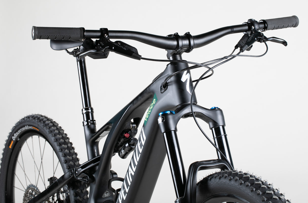 Specialized Turbo Levo Comp Carbon - käytetty sähköpyörä 165-180 cm ajajalle