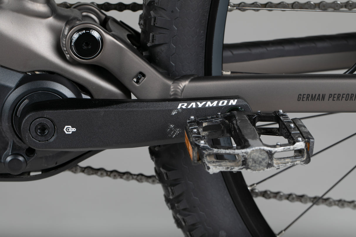 R RAYMON TrailRay 160E 9.0 - käytetty sähköpyörä 168-180 cm ajajalle