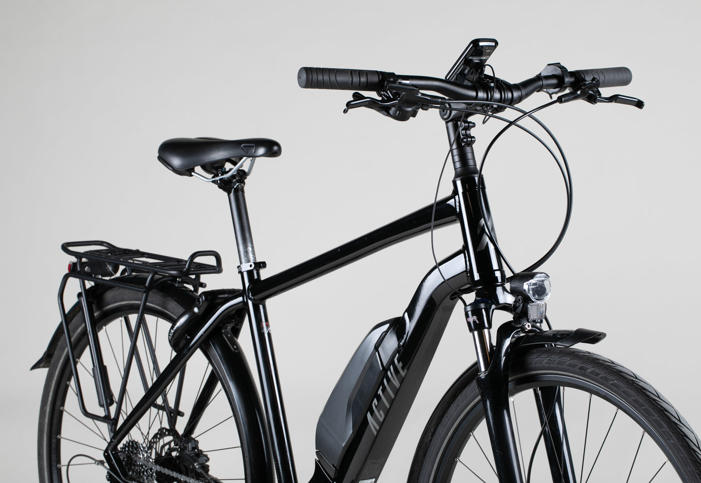 Active Lane 13.8 Ah Black - käytetty sähköpyörä 160-175 cm ajajalle