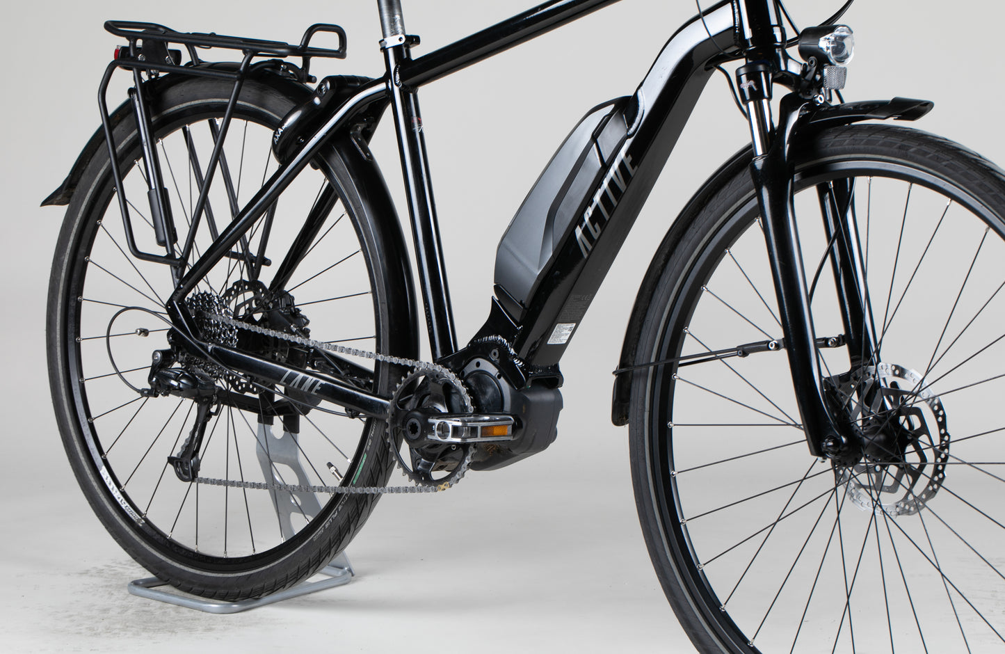 Active Lane 13.8 Ah Black - käytetty sähköpyörä 160-175 cm ajajalle