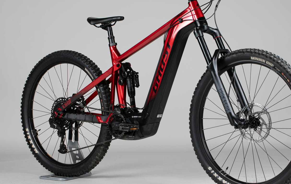 Ghost E-Riot AM Essential - käytetty sähköpyörä 175-188 cm ajajalle