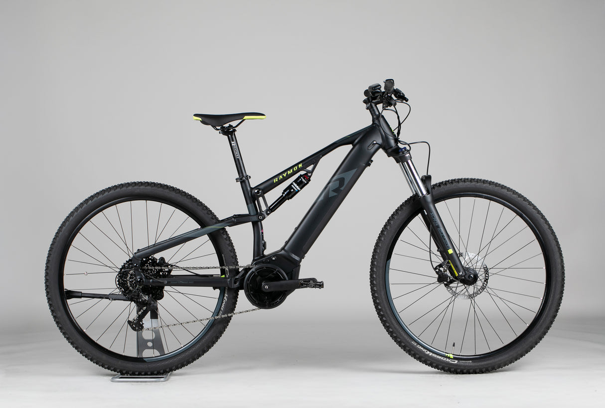 RAYMON FullRay 130E 4.0 - käytetty sähköpyörä 160-170 cm ajajalle