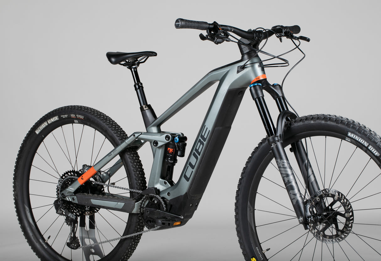 Cube Stereo Hybrid 140 - käytetty sähköpyörä 168-178 cm ajajalle