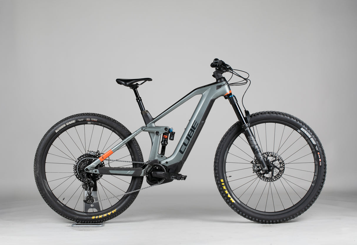 Cube Stereo Hybrid 140 - käytetty sähköpyörä 168-178 cm ajajalle