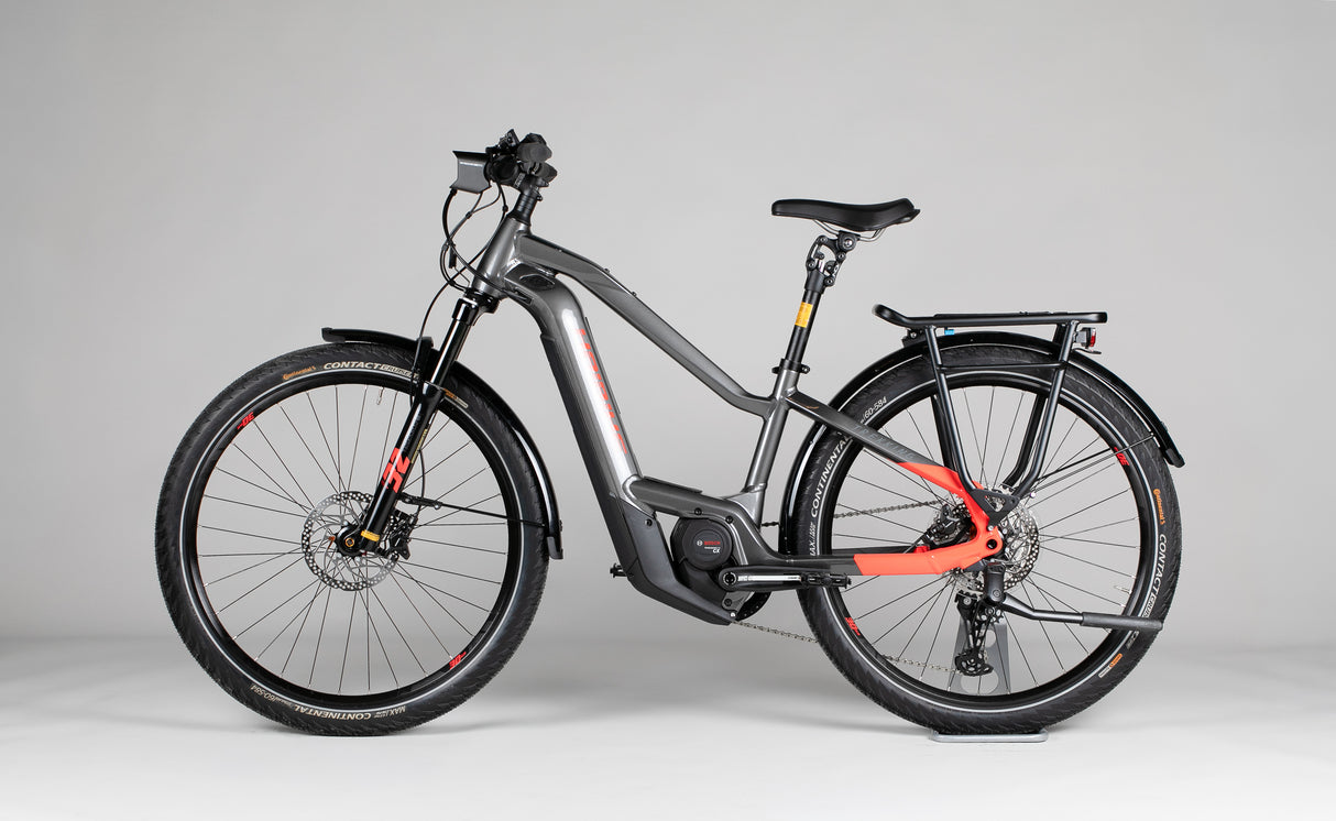 Haibike Trekking 9 MID - käytetty sähköpyörä 159-170 cm ajajalle