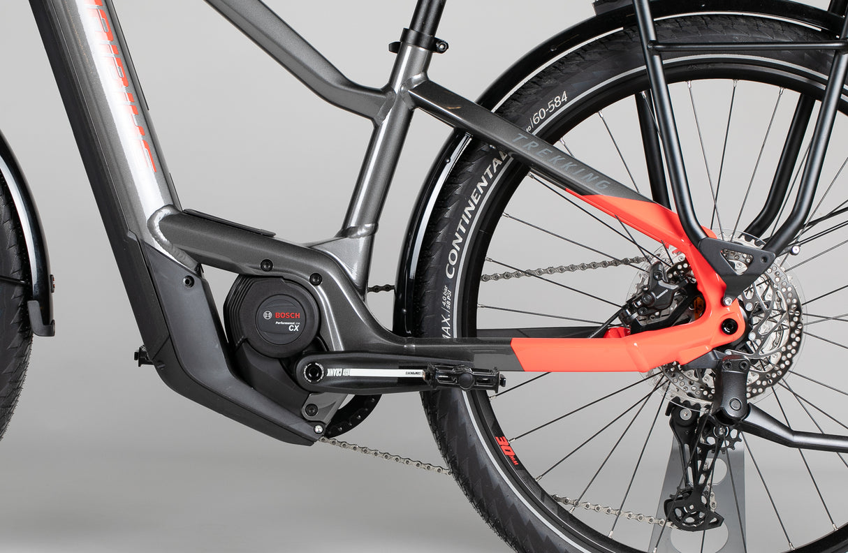 Haibike Trekking 9 MID - käytetty sähköpyörä 159-170 cm ajajalle
