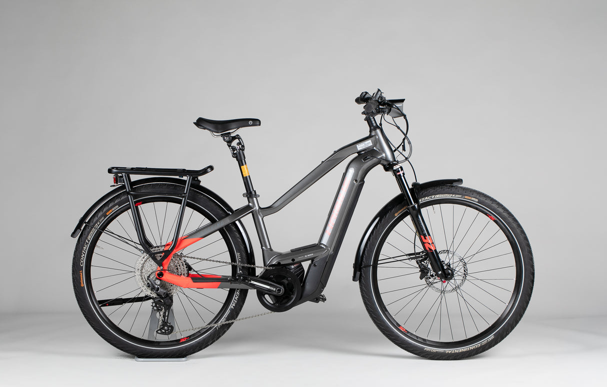 Haibike Trekking 9 MID - käytetty sähköpyörä 159-170 cm ajajalle