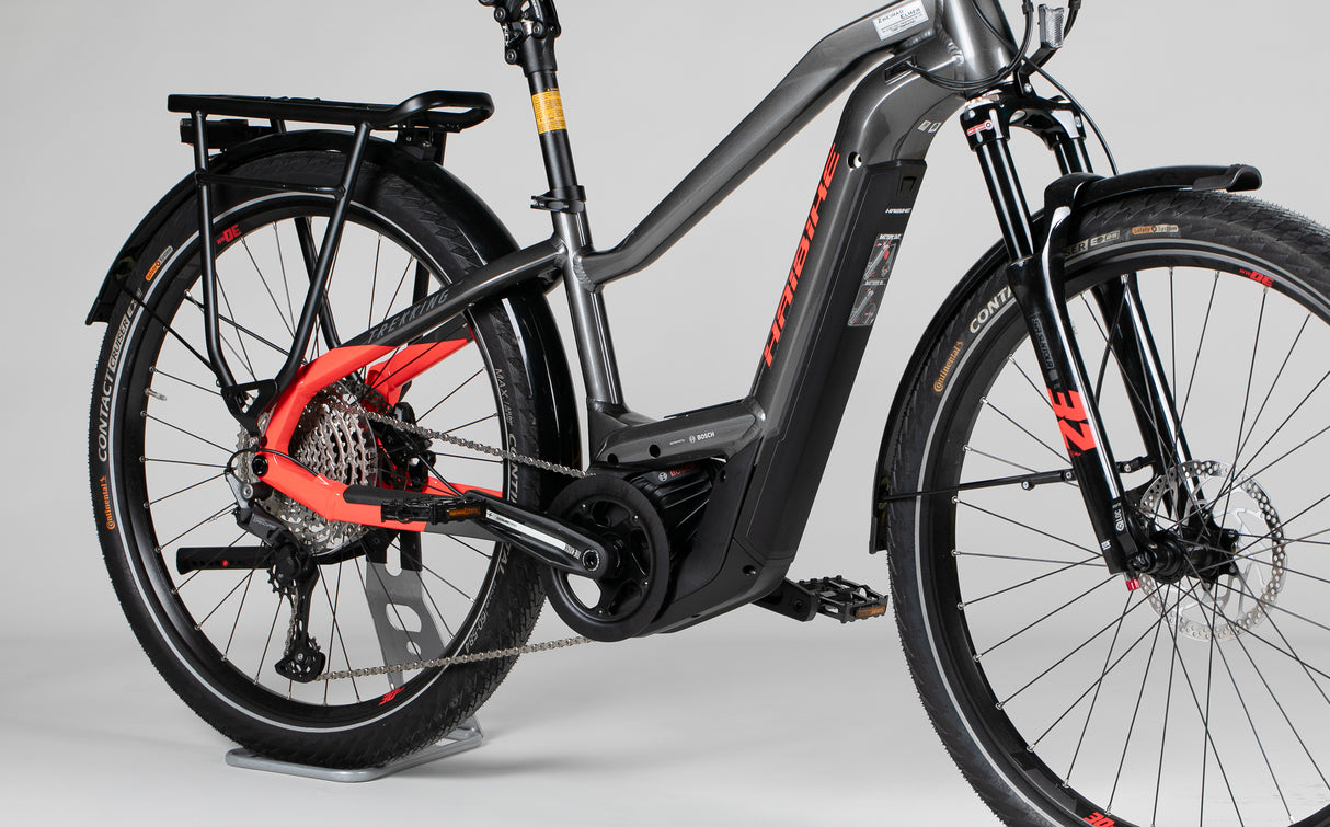 Haibike Trekking 9 MID - käytetty sähköpyörä 159-170 cm ajajalle