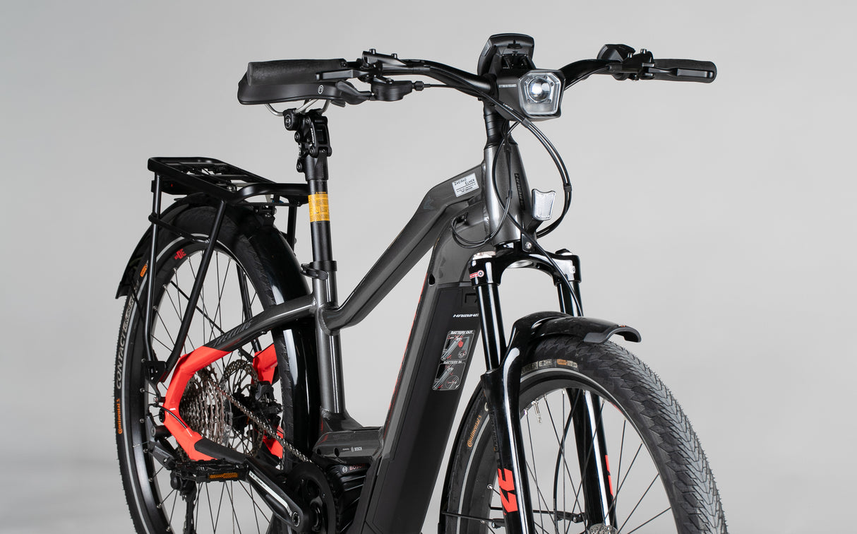 Haibike Trekking 9 MID - käytetty sähköpyörä 159-170 cm ajajalle