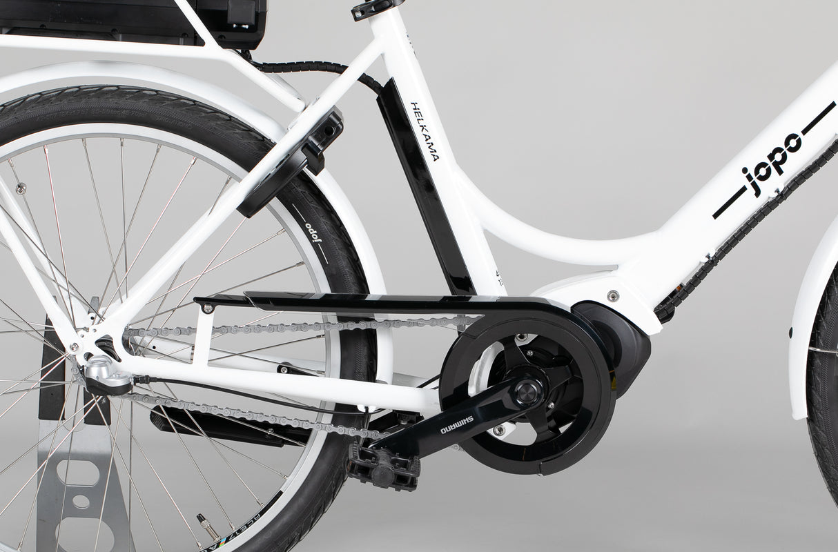 Helkama E-Jopo - käytetty sähköpyörä 139-190 cm ajajalle