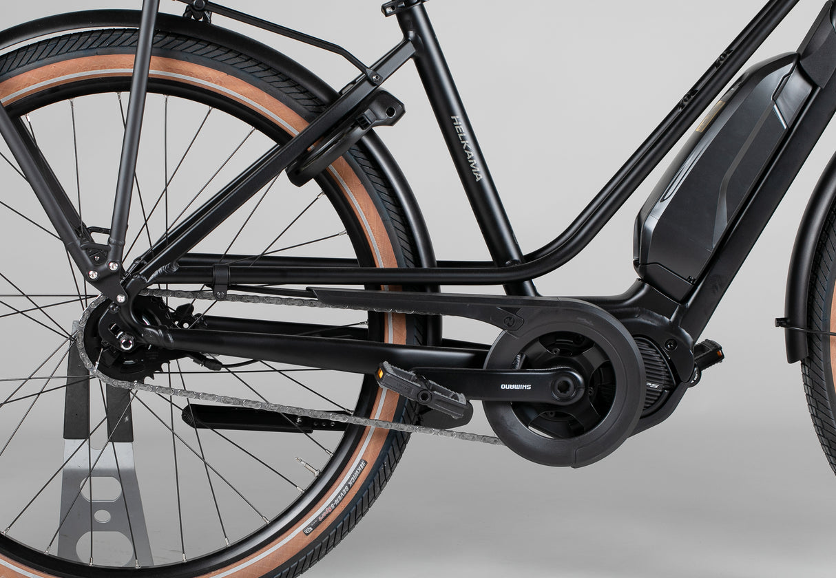 Helkama e-Aino 5v 27.5″ - outlet-sähköpyörä 150-170 cm ajajalle