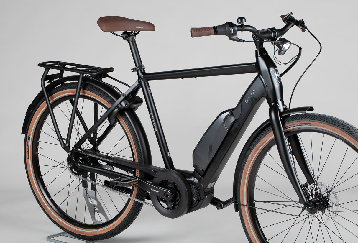 Helkama e-Oiva 5v - käytetty sähköpyörä 170-190 cm ajajalle