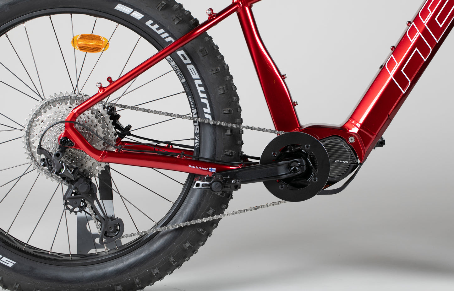 Helkama FE12 12sp - käytetty sähköpyörä 160–180 cm ajajalle