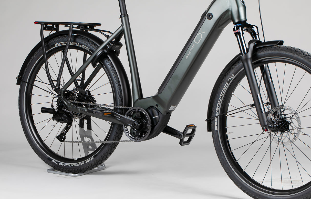 Helkama CX 9v 27.5″ - outlet-sähköpyörä 170-190 cm ajajalle