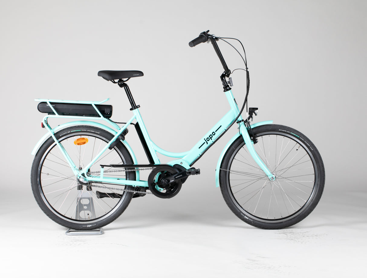 Helkama e-Jopo - käytetty sähköpyörä 139-190 cm ajajalle